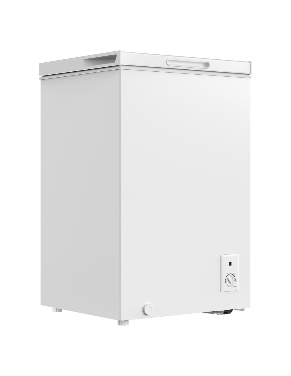 aro Congelador horizontal CF990, 99 L, 1 cesta incluida, termostato regulable, clase energética F, descongelación manual, blanco