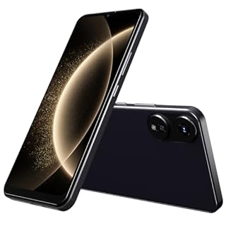 HeyxFome SIM-Free & Unlocked Mobile Phones 2025- Android 12, 6.5" Display Smartphone, 6(3+3)+16GB/256GB, Octa Core Smart Phone, 13MP Camera, 4G Dual SIM/Face Unlock/GPS UK (Dark Black)