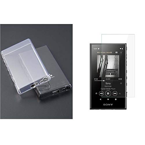 �ɓK������ �\�j�[�E�H�[�N�}��NW-A105 NW-A105HN NW-A106 NW-A106HN A107 NW-A100Tps MP3���y�v���[���[ �p �\�t�g�N���A TPU �ϏՌ� ���h�~ �ی�V�F���X�L�� �P�[�X�J�o�[�y�����K���X�X�N���[���v���e