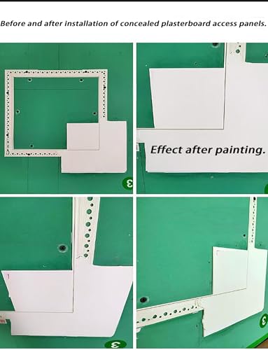Evita romper la pared con este panel de acceso de pladur para techo 6