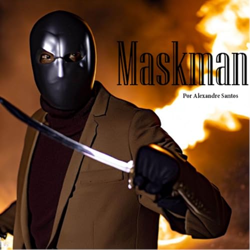 『Maskman: o her&oacute;i negro』のカバーアート