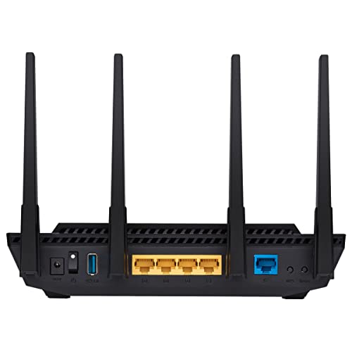 RT-AX58U Router Estendibile con Mobile Tethering, Alternativa ai Router 4G 5G, Mesh Wifi 6 AX3000 Dual-Band, Tecnologia OFDMA e MU-MIMO, Trend Micro AiProtection Pro Security, QoS Adattivo - Router - Immagine 12