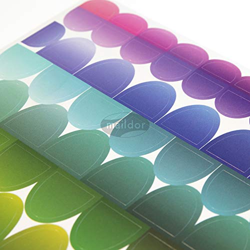 Maildor AE164C, STICKERS Decorations, 6 sheets, Dimensions: 21 cm x 14,8 cm, SCALES (468 stickers) - Image 4