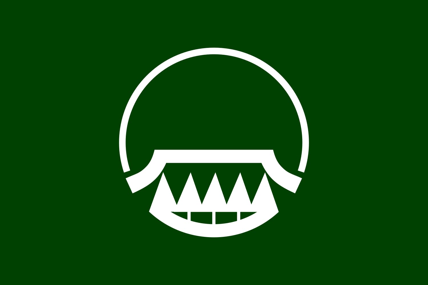Drapeau Large Kusu Oita pour décoration et grand événement extérieur