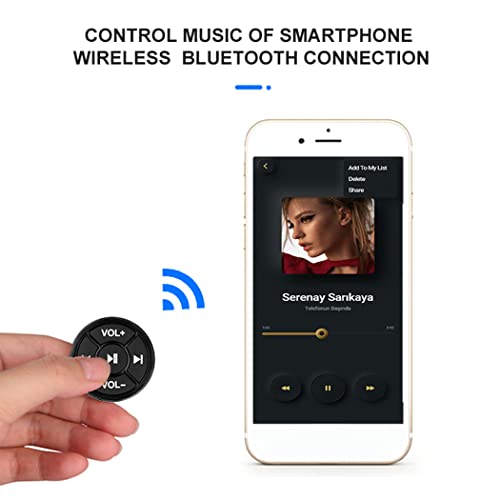 image for sonny Wireless Car Steering Wheel Control Remote Button for Bluetooth 
