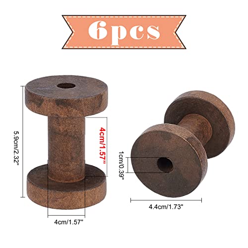 PandaHall Bobine Vuote in Legno per Filo, Bobine