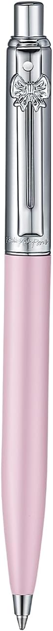Sheaffer Sentinel Emily in Paris E321 Ballpoint Pen, Pink Matte Finish, Chrome-Plated Trims, Bow-Shaped Clip (Ballpoint)
