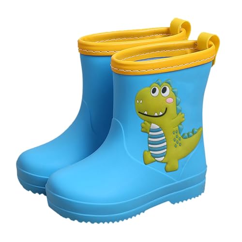 Kids Rain Boots Toddler Rain Shoes Children Waterproo𝐟 Boots for Boys and Girls Classic Children Rainboots PVC Rubber