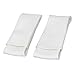 2PCS Glass Fibre Finger Cots Thermal Insulation Finger Covers TIG Welding Fingertip Protector XL L Size White