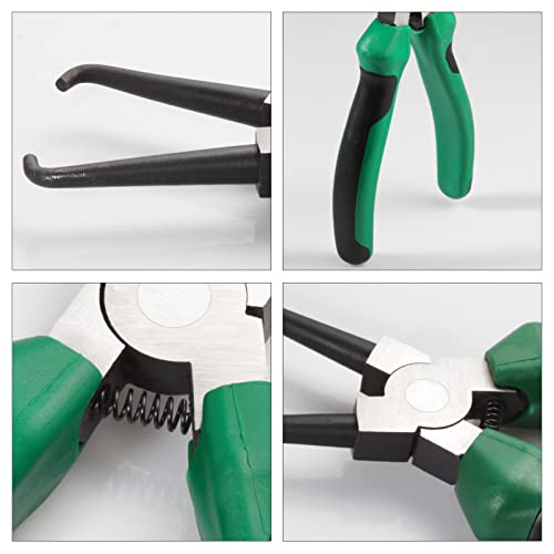 LEONTOOL Fuel Line Pliers 7 Inch Fuel Filter Removal Tool with TPR Handles in-line Fuel Filter Tool Hose Pipe Clip Pliers Fuel Line Disconnect Tool Release Pliers Remover for Auto Maintenance - Image 4