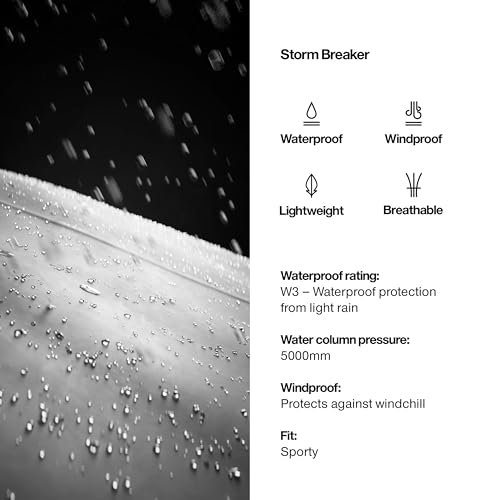 Rains Unisex. 18370 Casaco Storm Breaker Azul-Marinho (S), Casual, PoliéSter - 3