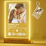 Placca Spotify personalizzata – Targa con immagine – Regali personalizzati per lui e lei, ...