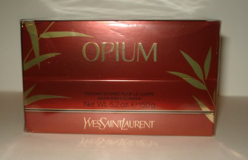 Yves Saint Laurent Opium Satin Body Powder for Women, 5.2 Ounce