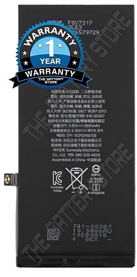 Original Battery for iPhone 8 Plus /8G Plus A1864 A1897 A1898 Battery with 1 Year Warranty **** (N00276)