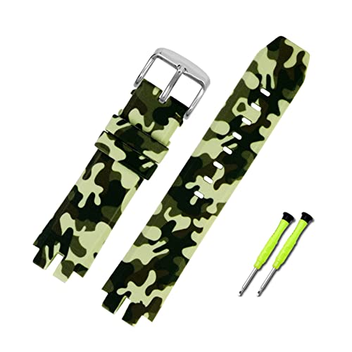 Bracelet de montre en silicone premium étanche pour hommes actifs