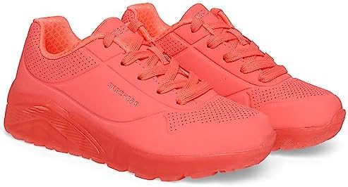 Skechers Kids Street Uno Ice Sneaker, Coral, 3.5 Big Kid | Image 1