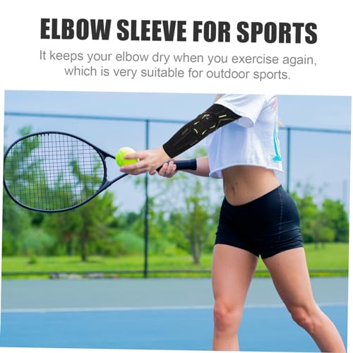 CLISPEED Mangas De Braço Manga De Braço De Futebol Protetor De Cotovelo Portátil Protetor De Cotovel