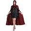 Y Faux Feather Wine Red