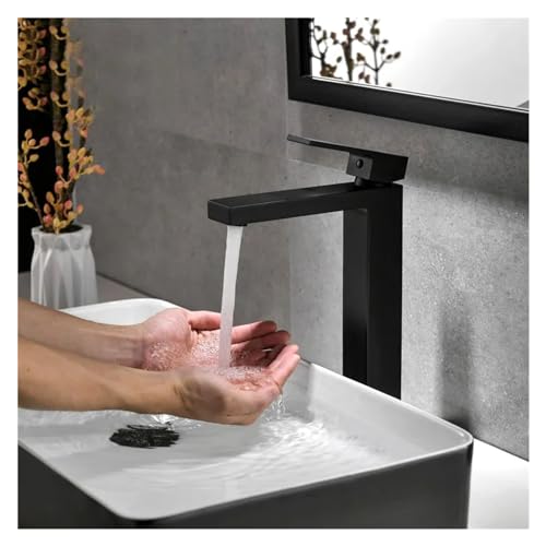 Mélangeur de vanité de salle de bain chromé LWX robinet luxe à mono-commande - 2
