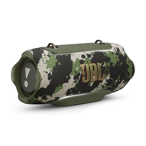 Image of JBL Xtreme 5 - Portable Waterproof Speaker - Squad | Legendary JBL sound that hits harder with AI Sound Boost, Up to 28 hours of playtime, Shoulder strap with floating hooks