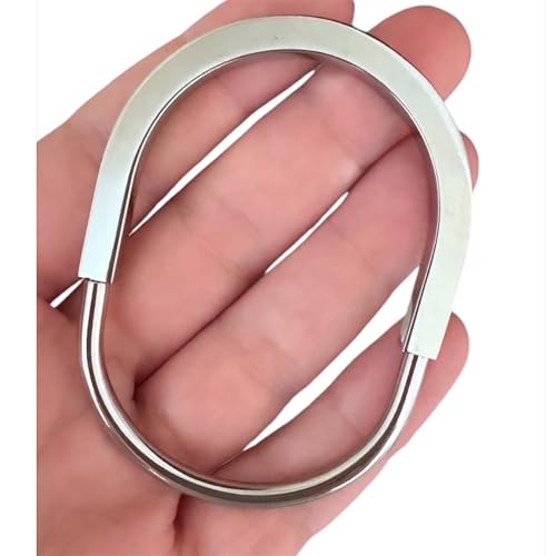 Unisex Vintage U Lock Bracelet, Gift, Lck Design,Lock Bangle,Stainless Steel 18K Gold/Silver Plated,Gift for Her&Him4