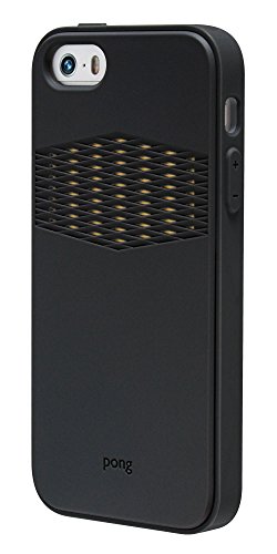 Pong Rugged Radiation Reduction Case for iPhone SE and 5/5s, Black