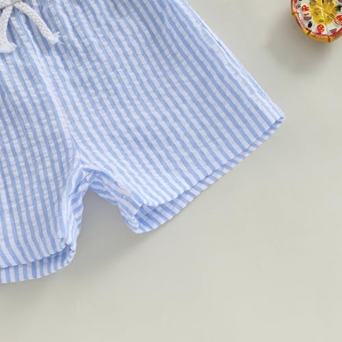 Bagilaanoe Half/First Birthday Outfit Baby Boy Half Way to ONE/Sweet One Short Sleeve T-Shirt and Shorts Cake Smash Outfit 6