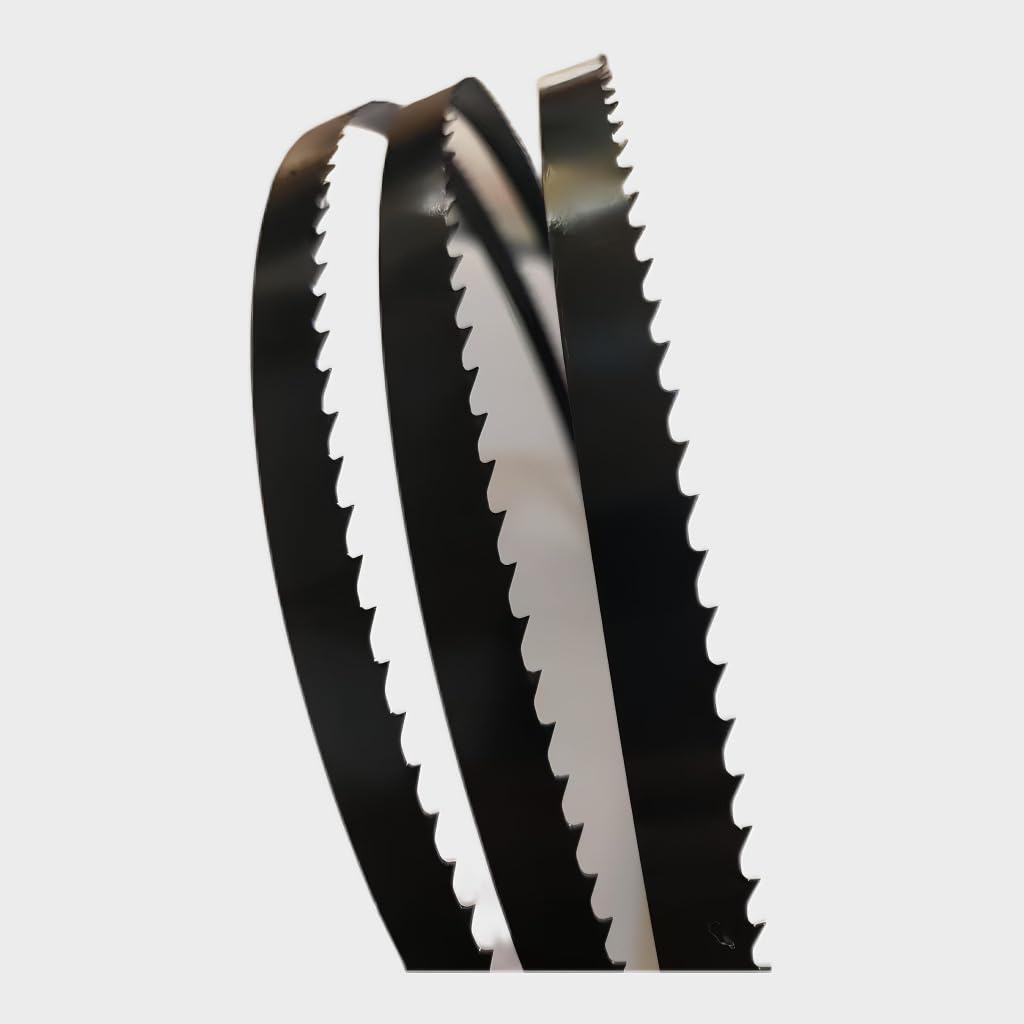 AYAO Lame per sega a nastro temprate con denti temprati, 2 pezzi da 1,27 cm x 1,27 cm x 4 TPI