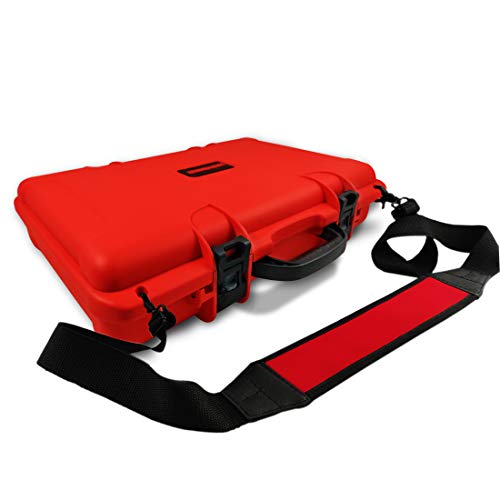 Image of Hummer Polypropylene (Pp) Hard Camera Case (Large, RED)