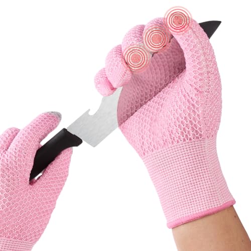 flintronic Schnittfeste Handschuhe, LEVEL A5 Schnittschutzhandschuhe küche, Gartenhandschuhe Touchscreenhandschuhe Schnittschutz Handschuhe, Schnitzhandschuhe für Erwachsene, Schnitthandschuhe Küche