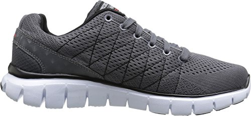 Skechers Skech-Flex, Camiseta Baja Hombre, Multicolor (CCBK), 43 EU