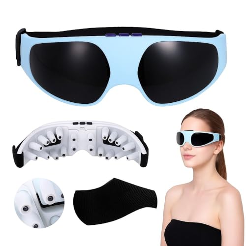 Massageador Óculos Olhos Pressão Ímãs Anti Olheira Relaxador