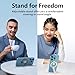 ZXM Magnetic Phone Kickstand for Magsafe, Phone Kickstand Attachment, X1 Magsafe Stand for iPhone 16/16 Plus/16 Pro/16 Pro Max,15/14/13/12 Series&Huawei,Samsung