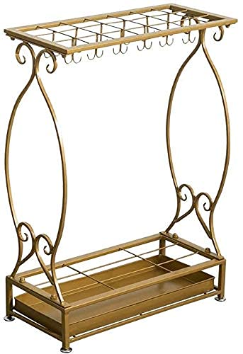Porte-parapluie amovible et porte-manteau pour en finir avec les entrées encombrées