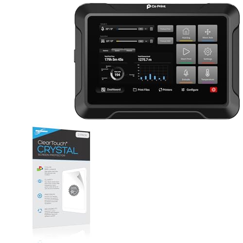 BoxWave Screen Protector Compatible With Co Print ChromaPad - ClearTouch Crystal (2-Pack), HD Film Skin - Shields From Scratches