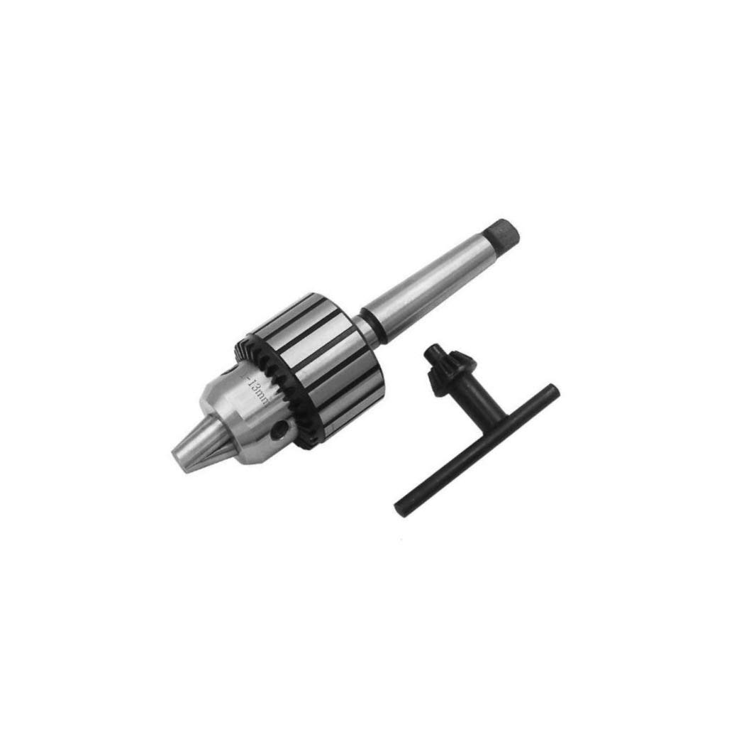 Iron Drill Chuck with Key Black and Silver (Taper 13mm Drill Chuck) (B07QSVBDKM) Amazon Price History, Amazon Price Tracker