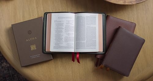 ESV Heirloom Bible Goatskin Black