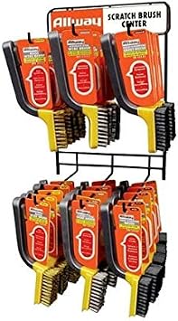 ALLWAY TOOLS BM6 Stripping Brush Merchandiser Pack of 30