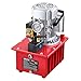 VEVOR Electric Hydraulic Pump, 750W 10,000 PSI, 120V Single Acting Electric Driven Hydraulic Pump Power Pack Unit, with Manual Valve, 2.1 Gallon / 8L, for Punching, Bending, Single Acting Cylinders