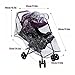 Msiud Stroller Rain Cover, PVC Universal Clear Baby Travel Weather Shield for Summer Waterproof Windproof Dustproof Pram Accessory Zipper Air Vents Shroud for Umbrella Strollers Protect from Dust Snow