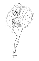Algopix Similar Product 12 - Al Hirschfelds MARILYN MONROE WITH