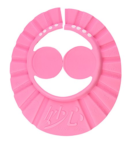 Zcargel Hot Sale Upgraded Version Adjustable Safe Shampoo Shower Cap Ears Protect Bath Soft Cap for Baby