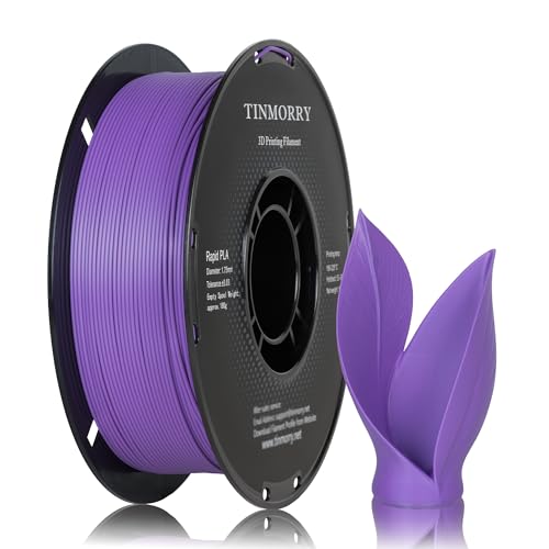 TINMORRY PLA Filament 1.75 mm for 3D Printers, 1 kg, Grape Purple