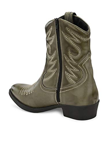 Image of Delize Men's Cowboy High Ankle Boots