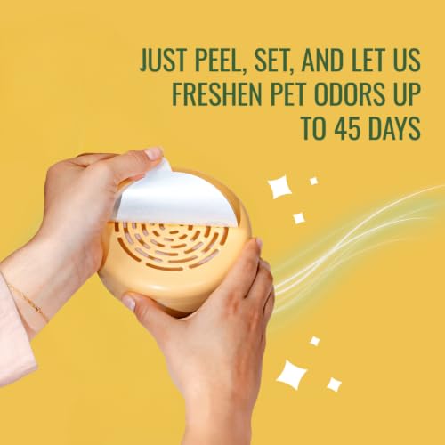 Image of Citrus Magic Pet Solid Air Fresheners, Fresh Citrus, 8 Ounce