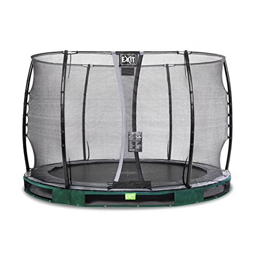 Bodentrampolin EXIT Toys Elegant mit Sicherheitsnetz und 305 cm Durchmesser
