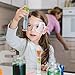 hand2mind Starter Science Lab - Flat Bottom Test Tubes with Lids, Six Tube Rack for Kids Experiments