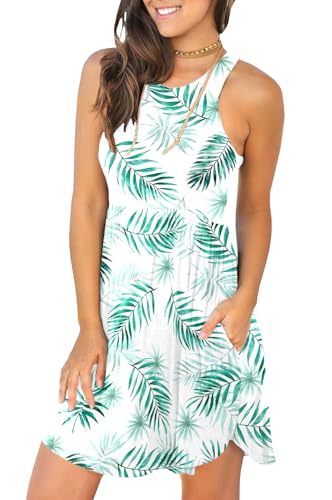 Image of HiMONE Vacation Dresses for Women 2025 Summer Dress Women's Casual Sundresses Casual Beach Petite Sun Dress XS-2XL