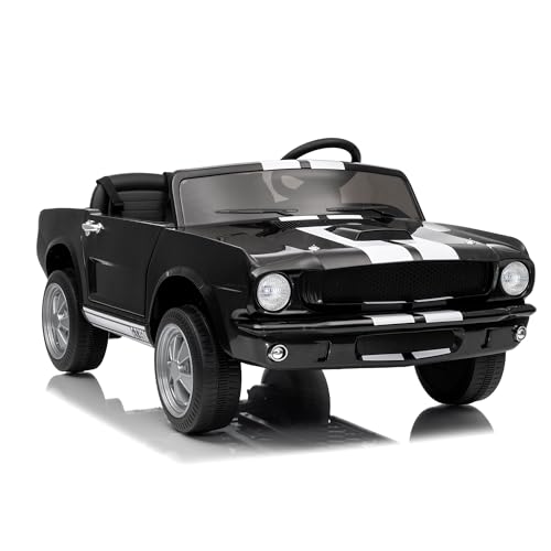 Garvee 24V 2 Seater Ride on Licensed Shelby GT350, Battery Powered Ride on Toys for Kids with Remote...