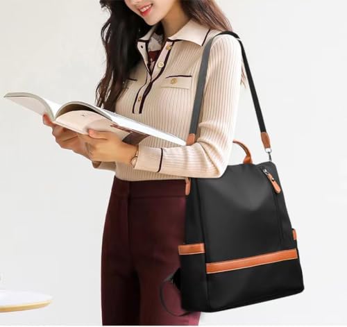 سيوسى شنطة ظهر نايلون للنساء، شنطة كتف عصرية مضادة للسرقة، شنطة كتف واحدة للسيدات